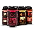 Derek Wolf - Beer Infused BBQ Rubs - Flavors: Cherry Chipotle Ale, Honey Mustard IPA, Hickory Peach Porter, Imperial Coffee Stout, Jalapeño Lime Pilsner, Mesquite Peppercorn Lager - Set of 6