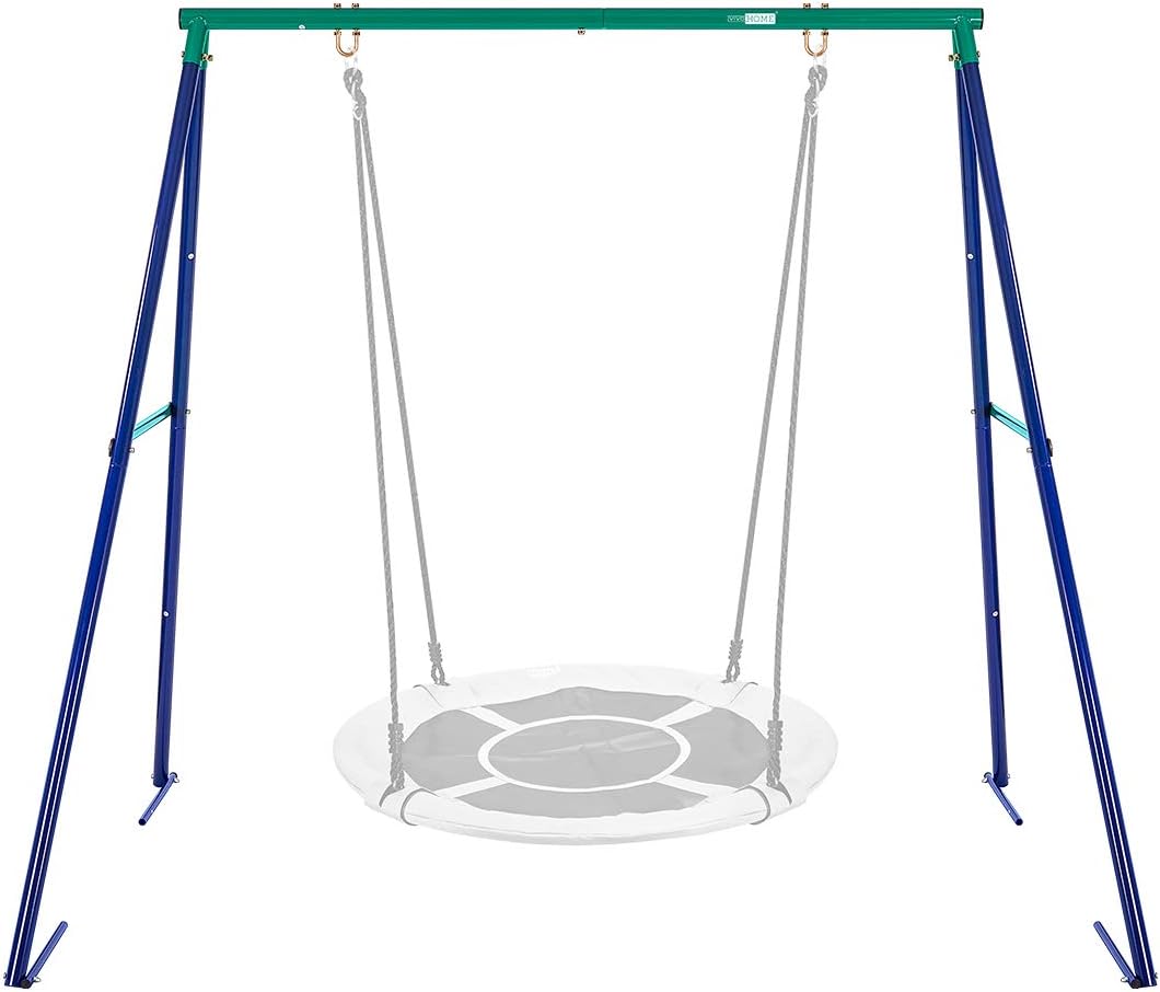 VIVOHOME Metal Swing Frame Full Steel Stand for Kids and Adult, Hold up