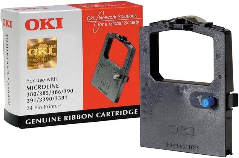 OKI Ribbon 1x Black 09002309 for Microline 380 390