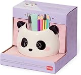 Legami Desk Friends Panda Ceramic Pen Holder 11.2 x 11.4 cm Hand Painted view 4