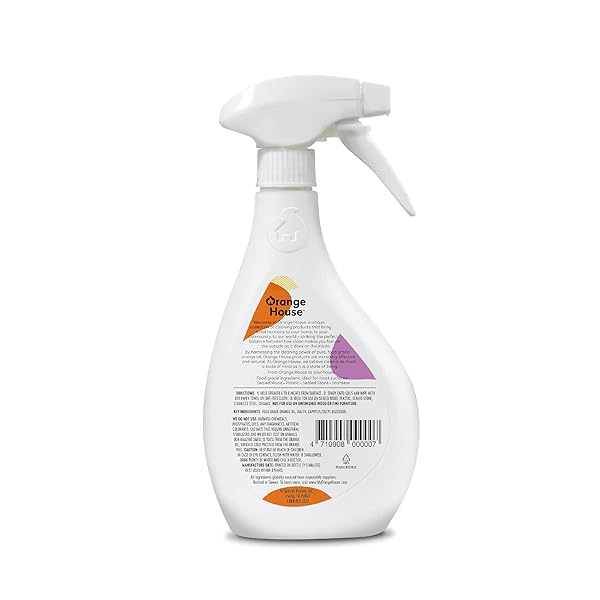 ORANGE HOUSE ALL PURPOSE CLEANER, MULTI-SURFACE FOAM SPRAY, MADE BY NATURAL ORANGE OIL, PLANT BASED FOR COUNTERTOP, SINK AND STOVE, EVERYDAY CLEANING 16.2 FL OZ
