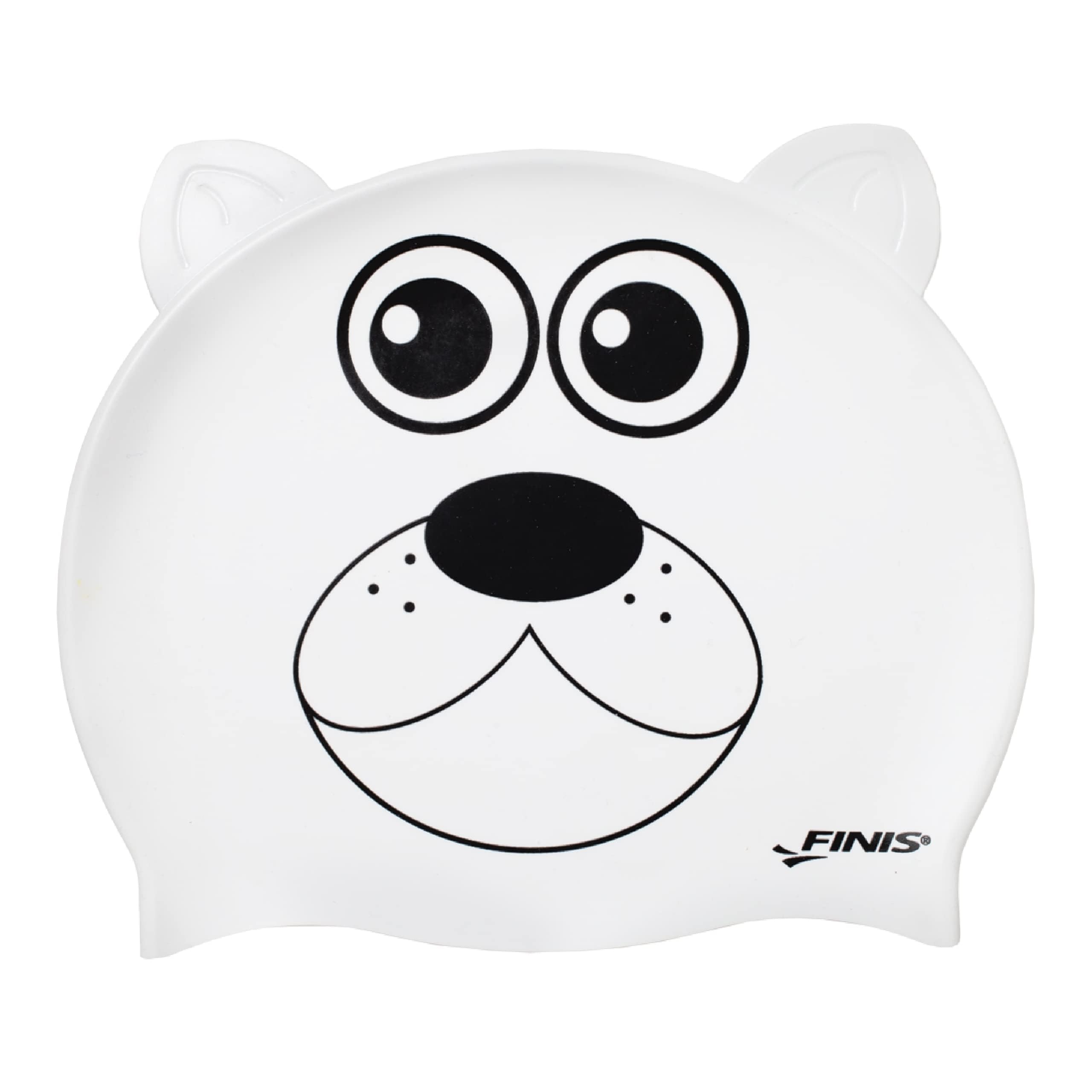 FINIS Animal Head Swim Cap (Polar Bear)