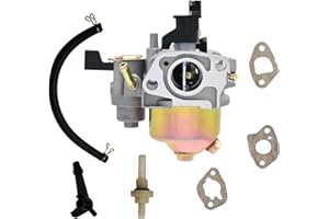GX160 Carburetor Carb Kit Replacement for Honda GX140 GX200 5.5HP 6.5HP 196cc WP20 EG1400 Engine WP30X Water Pump Pressure Wa