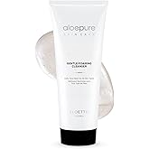 Aloette Gentle Foaming Facial Cleanser - Moisturizing Face Wash for Women & Men - Facewash Skin Cleanser Rejuvenates & Replenishes Natural Moisture, Facial Cleansing for All Skin Types - 6 Fl Oz