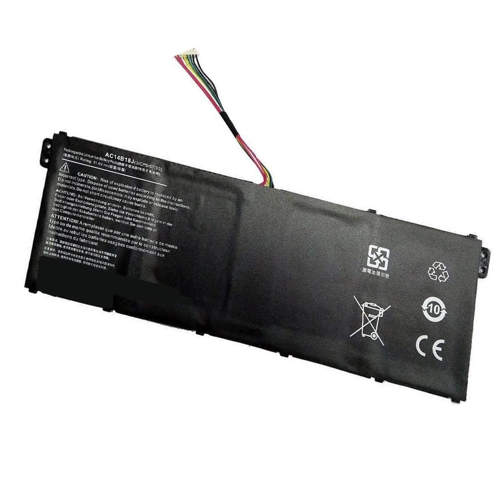 Trconelectron Replacement AC14B18J Battery for Aspire E11 E3-111 E3-112 E3-721 E5-771 E5-771G ES1-531 ES1-571, Chromebook 11 CB3-111, 13 C810, 13 CB5-311