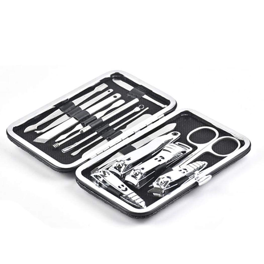 Zimrio Coupe-ongles en acier inoxydable Outils de manucure utiles 15pcs Accessoires de décoration pour nail art