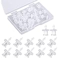 30pcs Syringe Adapter, Clear Female Luer Lock 1/16" Luer Lock Connector Kit to Syringe Coupler Adapter (1.6mm)