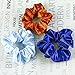 Aneco 16 Colors Silk Satin Hair Scrunchies Elastic Scrunchies Hair Bobbles Hair Ties Bands for Kids Adults