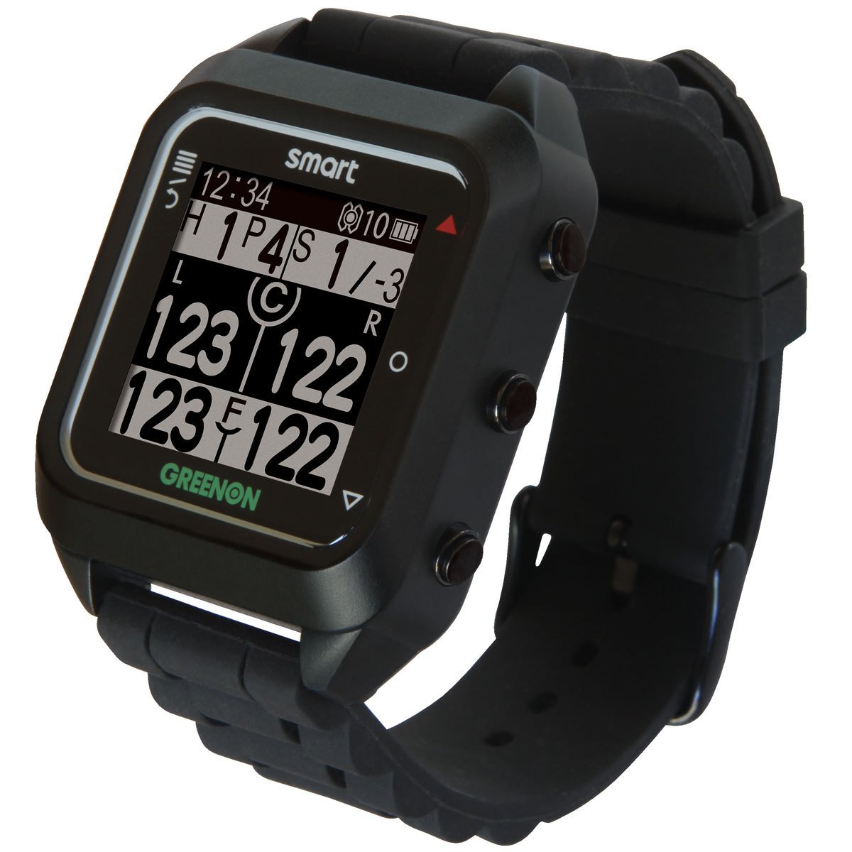 ブラック スマホ連動 ゴルフナビ Gc01 Bk Greenon グリーンオン B010eqj84s スマート Gps ランニング ウォーキング用機能付 ザゴルフウォッチ ゴルフ用gpsアクセサリー 価格は安く