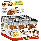 kinder cards chocolate wafers (30 pack of 2)