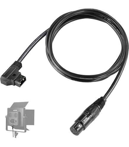 Amazon.com: Alvin's Cables XLR 4 Pin Female to D-tap Power Cable