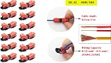 1 Pin 1 Way H Shape Quick Splice Wire Connector 0.35-0.5mm² view 6