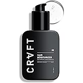 CRVFT Daily Leave in Conditioner For Men [OIL] | Men's Hair Moisturizer | Hair Oil For Men | For Dry and Damaged Hair (Thick, Curly, Frizzy, Long, & More) | Scented | (3oz) PM
