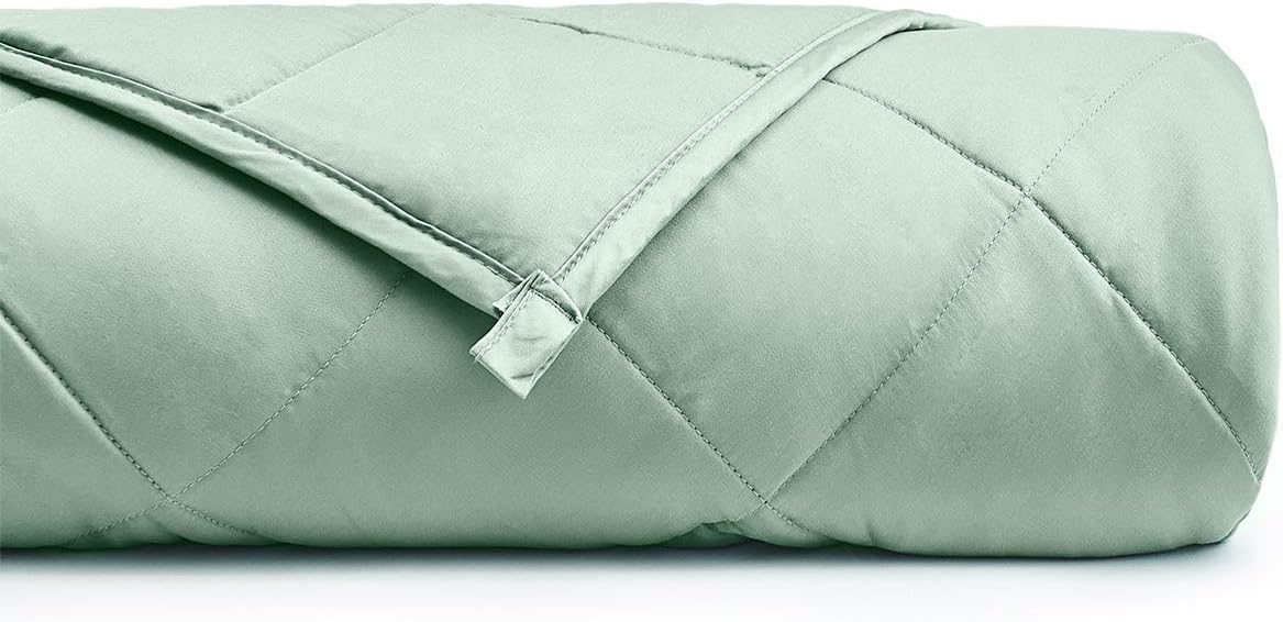 Amazon.com: YnM Weighted Blanket (15 lbs, 48''x72'', Twin Size) for