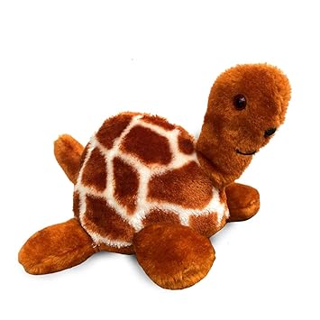 Eddie Teddie & Co. Turtle Plush, Stuffed Animal, Tortoise Soft Toys & Gifts for Kids (Gold)