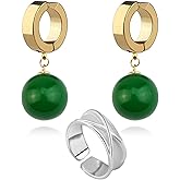 HJYZY Dragon Bll. Earrings Cosplay Jewelry accessories Anime Earrings Ear Clip Gokü Ring 2 pcs