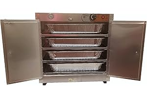 HEATMAX FOOD WARMERS HeatMax 25x15x24 Commercial Hot Box Catering Food Warmer, Hot Food, Pizza, Pastry, Empanada, Patty, Concession, Heated Case