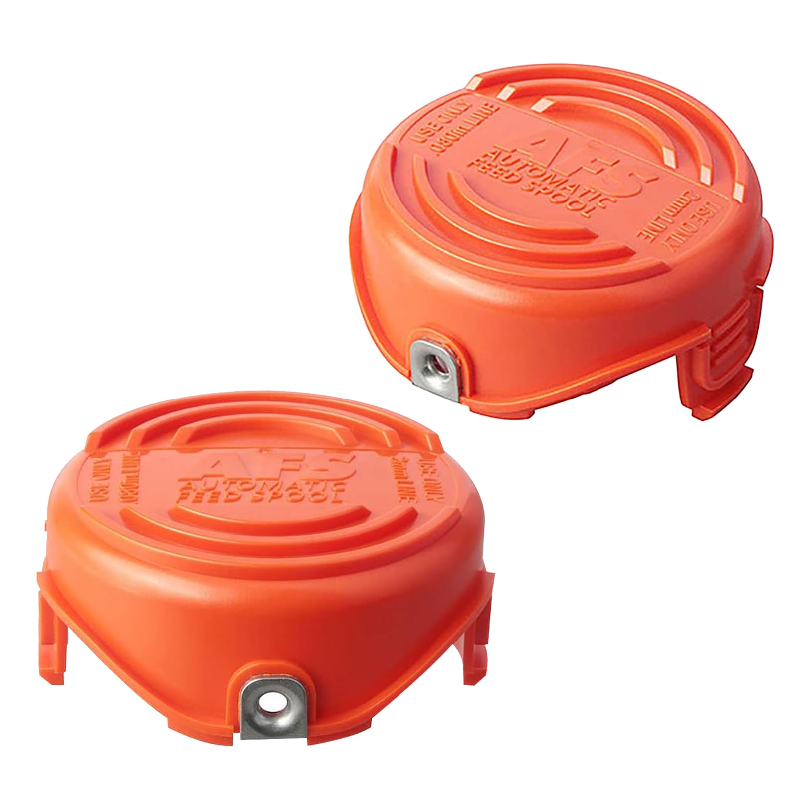 Photo 1 of Kousika SF-080 SF080 90583594 Trimmer Spools Cap Covers Part Compatible with Black and Decker GH3000, GH3000R, LST540, LST540B Weed Eater Auto Feed -2Pack