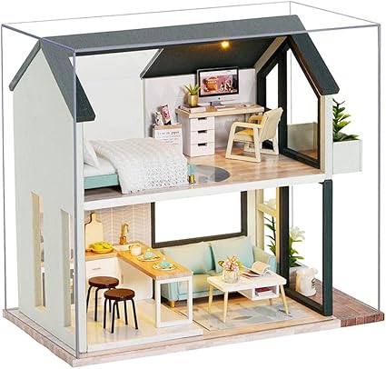 cutebee dollhouse miniature with furniture