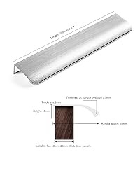 BaiNong 5 Pack 8 inch self Adhesive Cabinet pulls