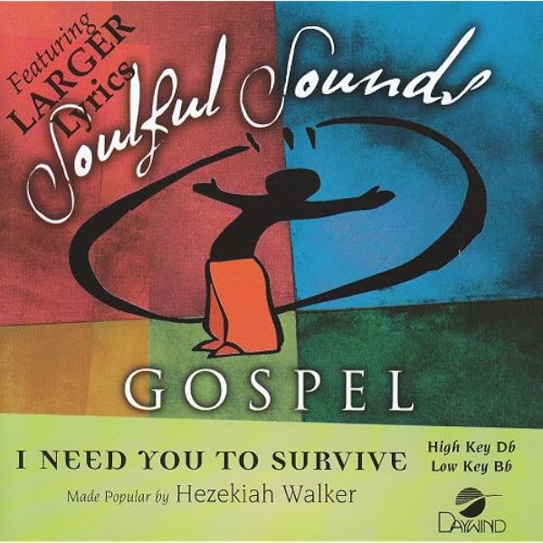 Made Popular By Hezekiah Walker I Need You To Survive Accompaniment Performance Track Amazon Com Music