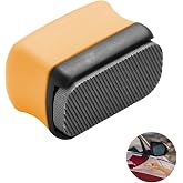 Denibbing File and Paint File Tool for Car Paint Nib Run Removal Yellow | Two-sided mini-file blade for clear coat repair on cars and drawing boards, auto body shop tool for quick paint run fixes