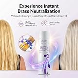 VITAMINS hair cosmetics Purple Shampoo Blonde Hair Toner 250ml Keratin Argan Oil view 2