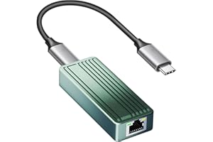 Lidkew 10Gb Type C to RJ45 Network Card,USB C to RJ45 LAN Port Ethernet Adapter with RTL8159 Chip,Compatible with Thunderbolt