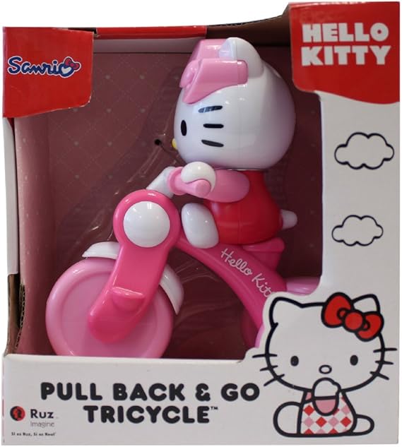Hello Kitty Pull Back Tricycle Juegos y juguetes