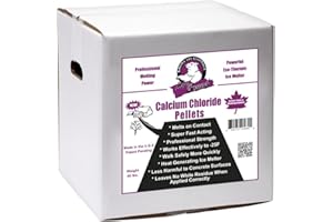 BARE GROUND WINTER BARE GROUND SOLUTIONS Bare Ground BGCCP-40 Calcium Chloride Snow and Ice Melt Pellets, 40 lbs