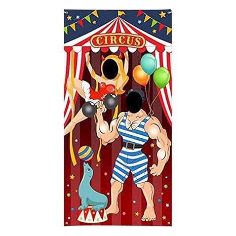 Foonee Photo Door Banner Carnival Toss Games Oktoberfest