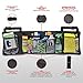 Luminnaz Premium Car Trunk Back Seat Storage Organizer - Free Drawstring Bag - Heavy Duty with 1680D Polyester -for SUV, Van, Truck, Cargo Accessories Backseat (Kids Toy, Doc.)- Enhance Your Travel!