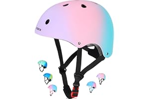 BURSUN Kids Helmet Toddler Bike Helmets for Ages 2-3-5-8-14 Years Kids Girls Boys Youth, Adjustable Multi-Sport Helmet for Skateboard Cycling Scooter Balance Bike Inline Skating Longboard Roller Skate