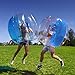Holleyw Inflatable 4' Wearable Buddy Bumper Zorb Balls Heavy Duty Durable PVC Viny Bubble Soccer Outdoor Game (Only 1,Blue)