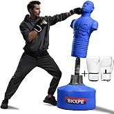 Punching Dummy Freestanding Silicone Punching Bag with Telescopic Height