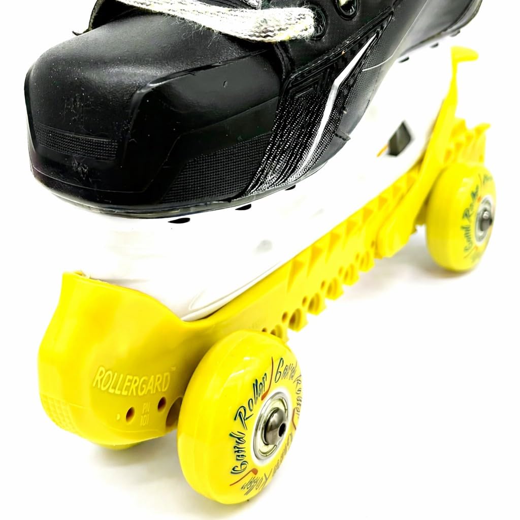 Rollergard RG374-YEL Wheels Protector Hockey Ice Skate Protection I Blade Accessories I One Size Yellow