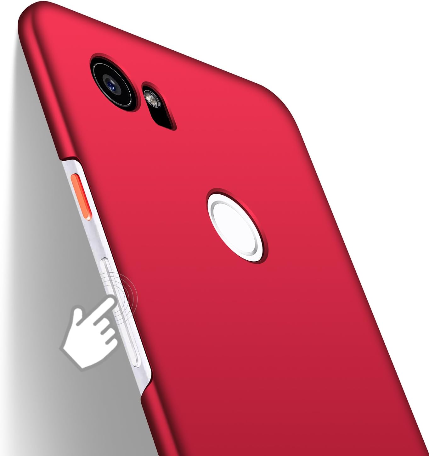 cell phones accessories minimalist slim protective phone case back cover for google pixel 2 xl almiao compatible with google pixel 2 xl case gravel black ultra thin protective skins uni tankers dk