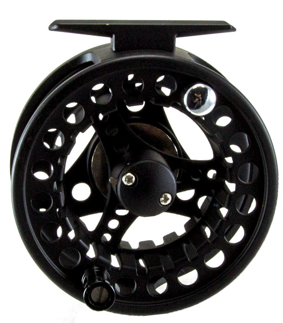 Okuma, Sierra Fly Reel, 7.50" Retrieve Rate, 2+1 Bearings, 5/6 Line Weight, Ambidextrous, Black