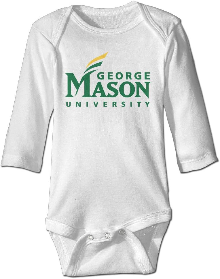 Funny Vintage Unisex George Mason University Romper Climb Cloth Infant Baby's
