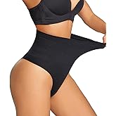 Dulchany Thong Shapewear Tummy Control Underwear for Women Seamless Body Shaper Panties