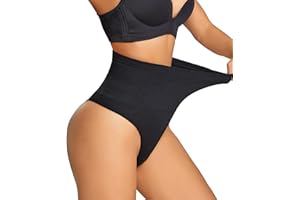Dulchany Thong Shapewear Tummy Control Underwear for Women Seamless Body Shaper Panties