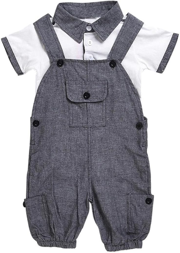 MEIMEI Baby Boy Gentleman Outfits Clothes Set for 3M24M