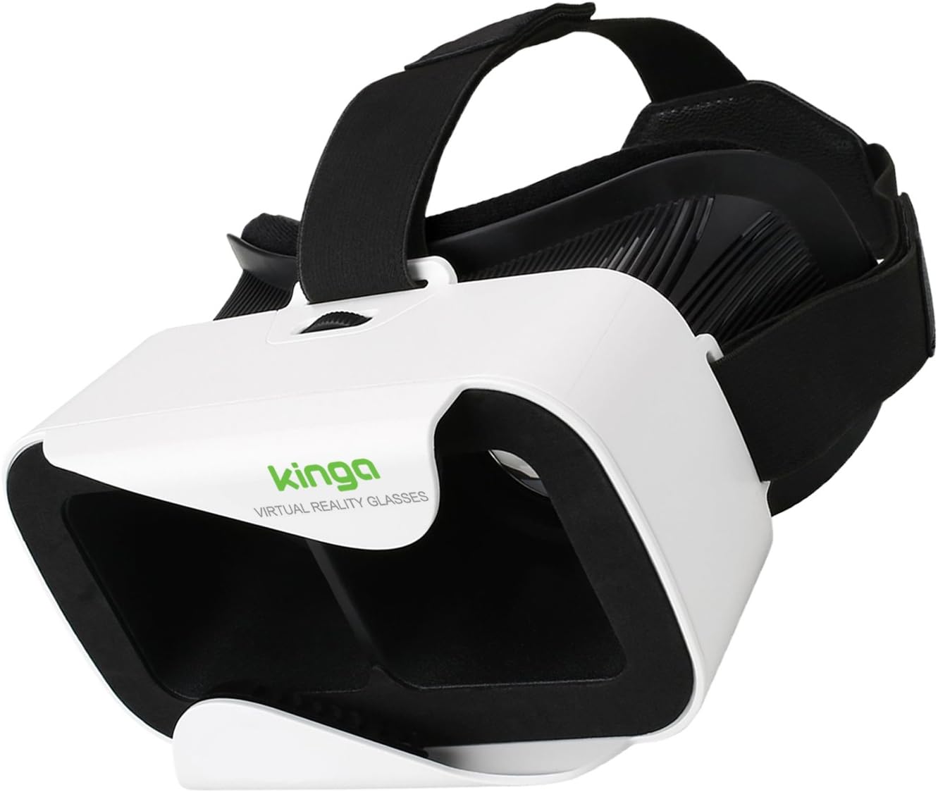 Amazon Co Jp Kinga 3d Vr ゴーグル レンズ距離調整可 Iphone Android 4 7 6インチスマホ対応 挿入式 ３代目 ホワイト パソコン 周辺機器