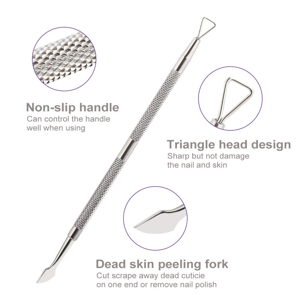 Nail Polish Gel Remover Tools Kit, YIMICOO 10pcs Nail Clips, 160ml Nail Polish Remover Bottle, 550pcs Cotton Pad, Triangle Cuticle Pusher, 4pcs 100/180 Nail Files, Buffer Blocks and Soft Brush : Beauty