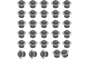 KENKOR 30Packs-Starkey Hearing Aid Domes Open Oticon Hearing Aid Domes Small Size Compatible with Phonak Marvel & Paradise RIC BTE Models SDS 4.0-Black