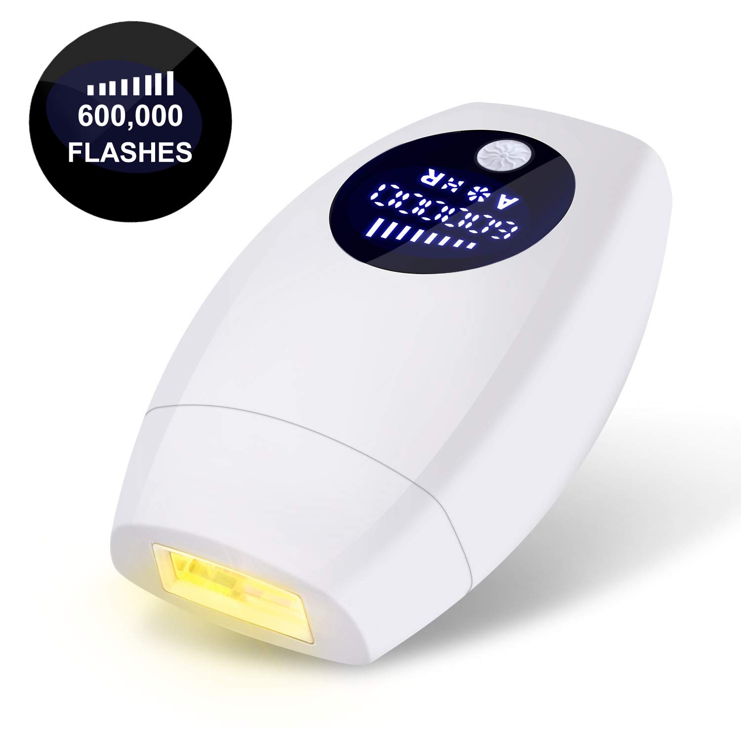 IPL Hair Removal System for Women and Man Permanent Painless 600,000 Flashes - Full Body, Facial, Legs, Bikini & Underarm Professional Hair Remover Device Home Use (IPL Hair Removal)