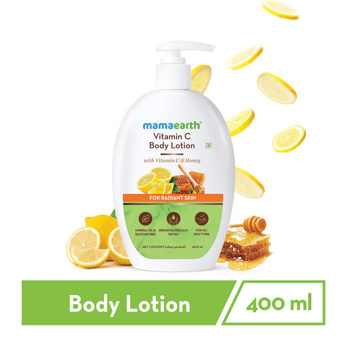 mamaearth body lotion vitamin c
