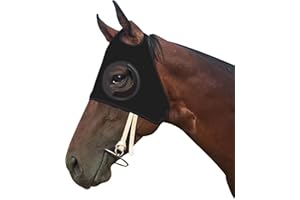 WANGZHAOKEJISM Horse Racing Eye mask,Horse Fly Control Masks,Equestrian Eye mask,Horse Blinker Horse Eye Blinders for Racing Training Keep Calming Eye Side Shield