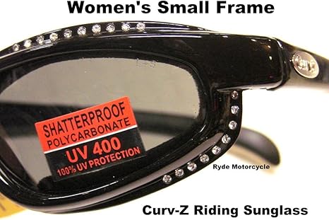 womens padded motorcycle sunglasses