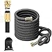 Garden Hose 75FT Expandable Water Hoses with Best Abrasion Resistance and Tension & 5000D Stronger fiber Triple Layer Latex Expandable Garden Hoses for All Your Watering Needs (75)